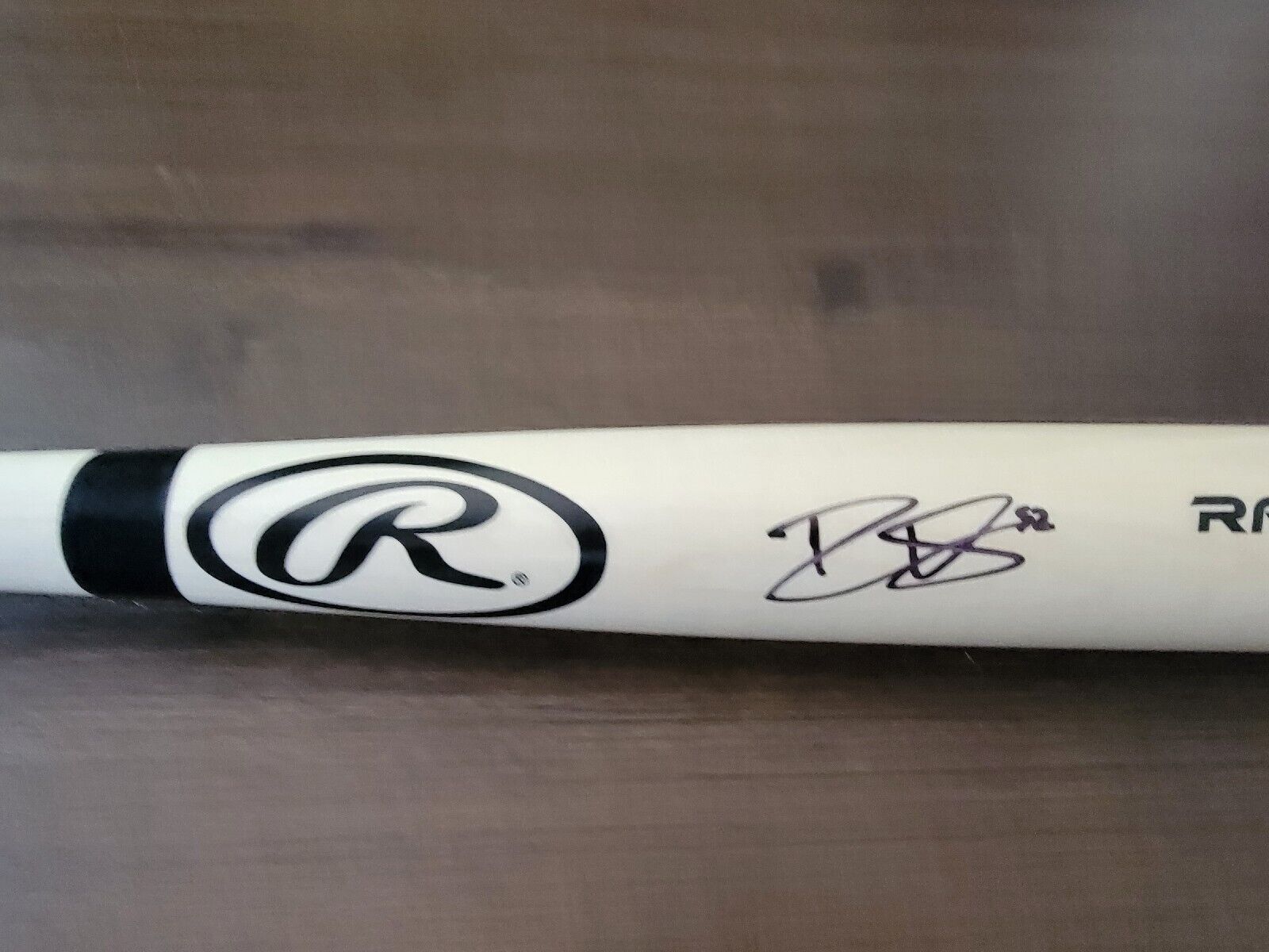 Daniel Vogelbach New York Mets Autographed Bat COA