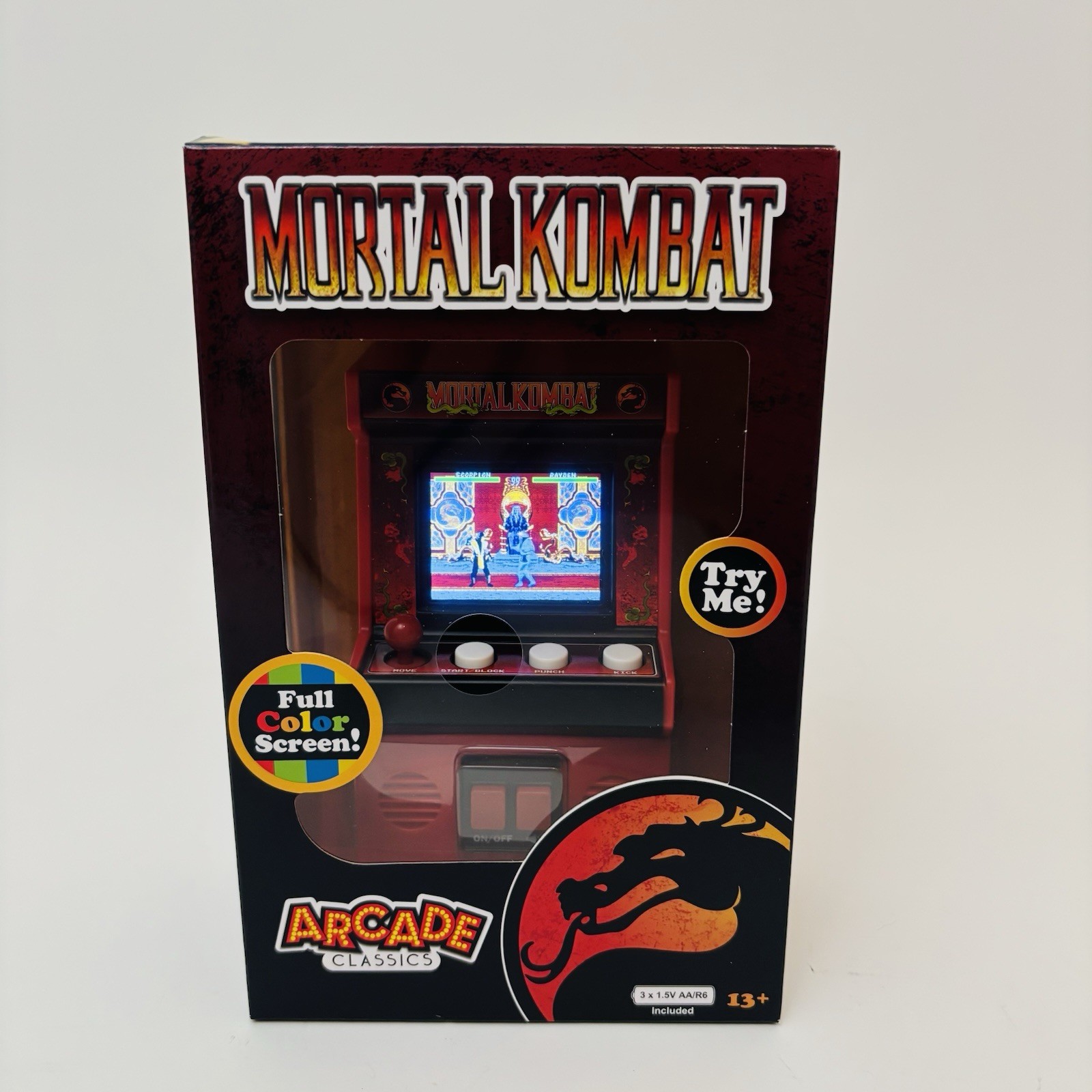Basic Fun Mortal Kombat Mini Retro Arcade Classics 2025 Game Brand New Sealed Basic Fun Mortal Kombat Mini Retro Arcade Classics 2025 Game Brand New Sealed