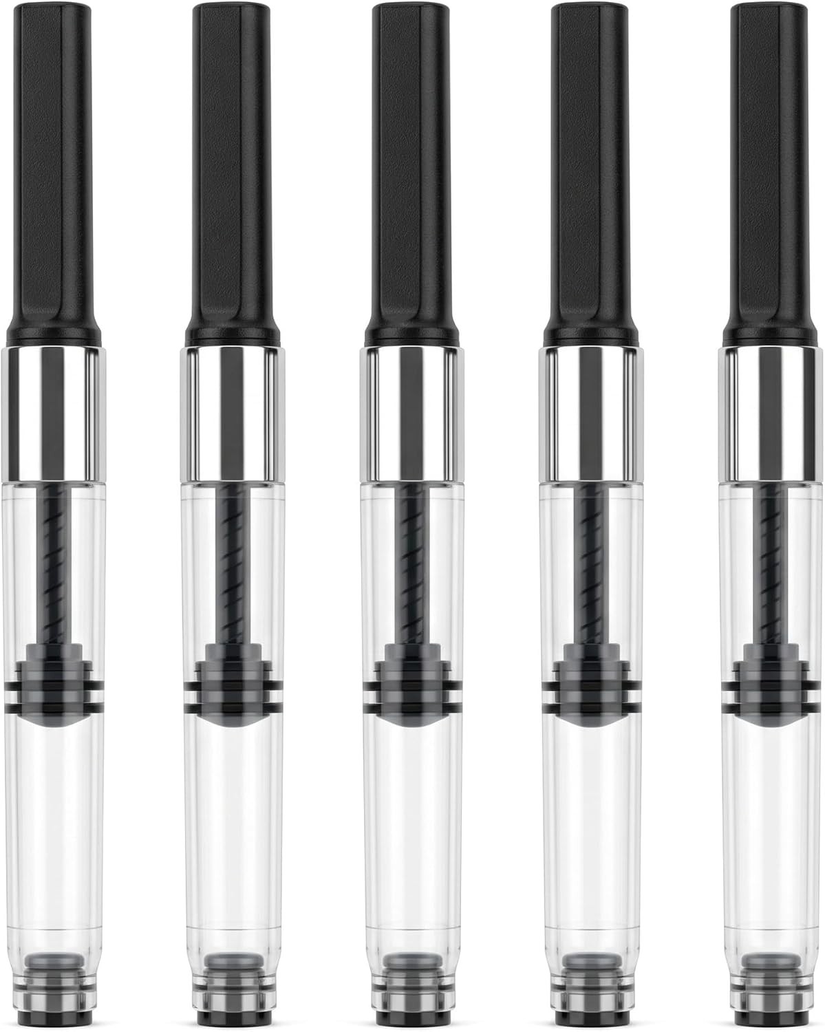 5Pcs Fountain Pen Ink Converter Universal Cartridges for Pens International 5Pcs Fountain Pen Ink Converter Universal Cartridges for Pens International