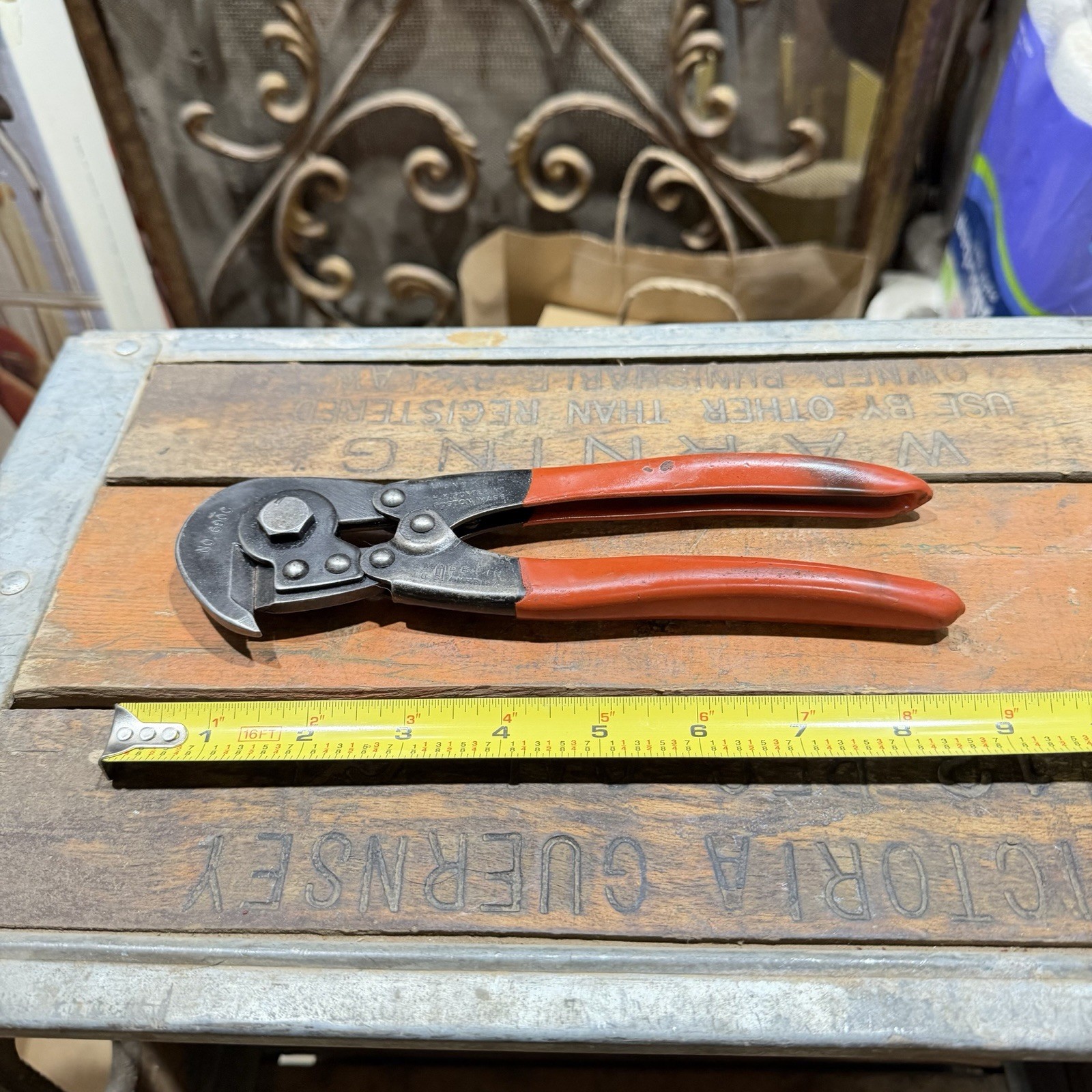 H.K. Porter No. 690C Hand Klip Wire Cutter 9