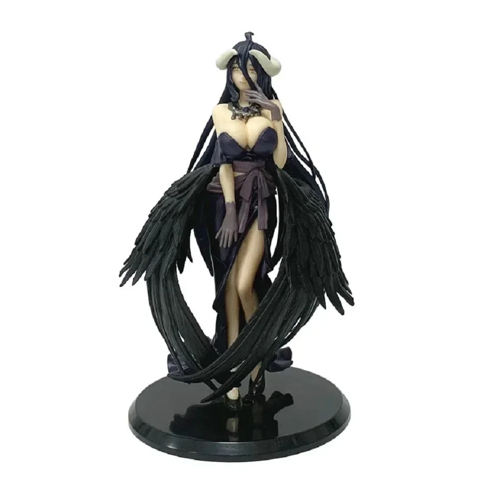 Overlord Albedo 18/24cm Armor Dress Anime Figure Collectible Model Toy Overlord Albedo 18/24cm Armor Dress Anime Figure Collectible Model Toy
