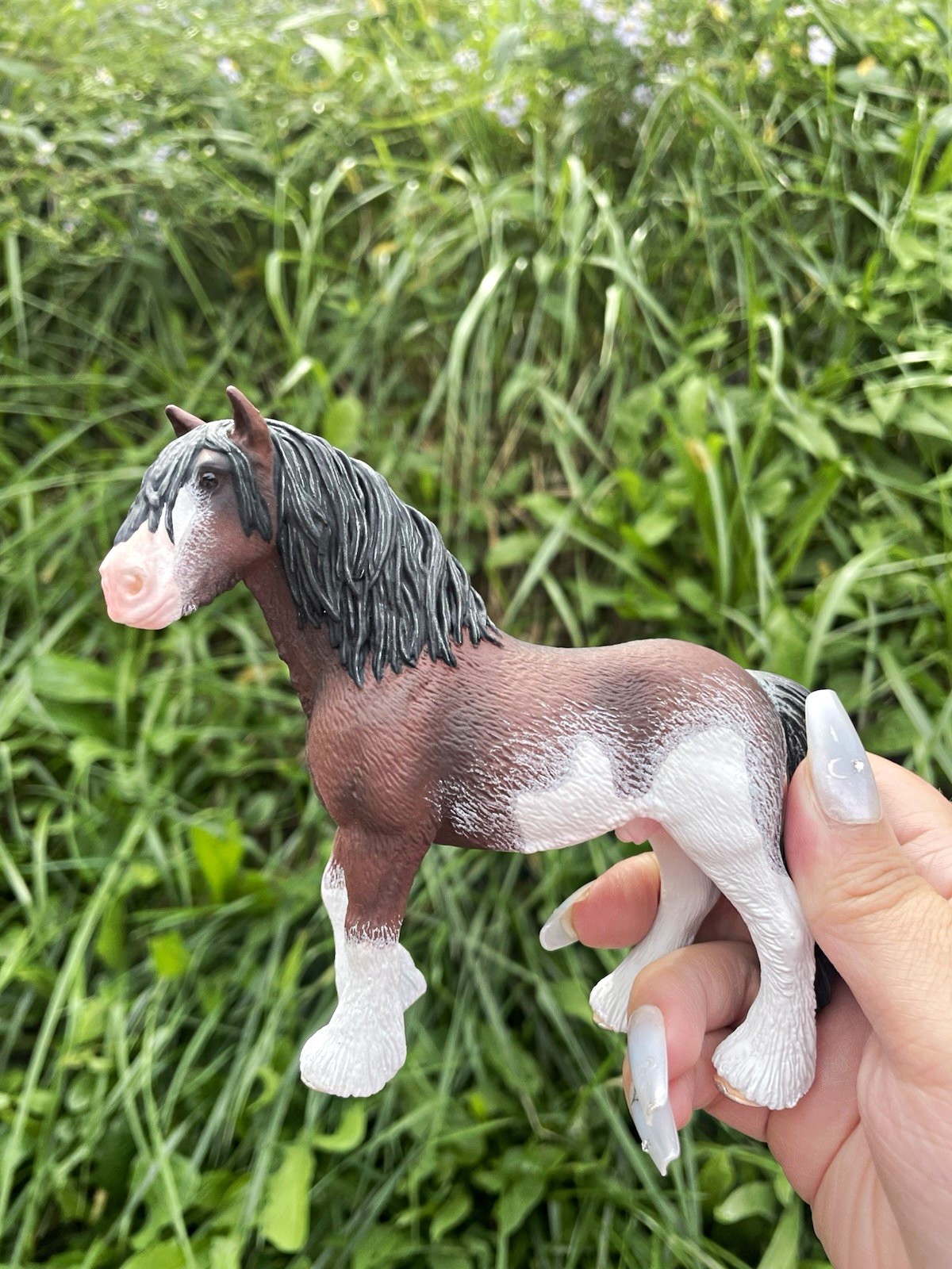 Schleich Custom Clydesdale Stallion