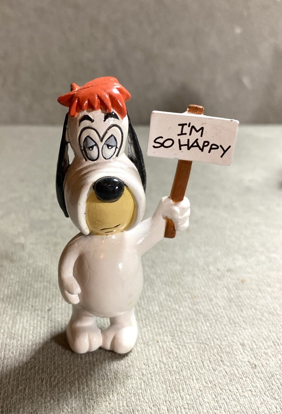 Vintage 1998 PVC Warner Bros Store, Hanna Barbera “Droopy I'm So Happy” - 3” T Vintage 1998 PVC Warner Bros Store, Hanna Barbera “Droopy I'm So Happy” - 3” T