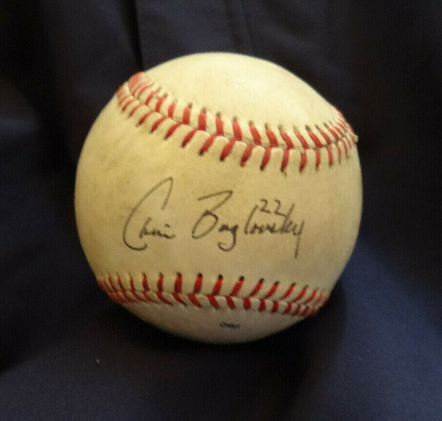 2005 Tacoma Rainiers Chris Buglovsky Game Used Signed PCL Baseball \