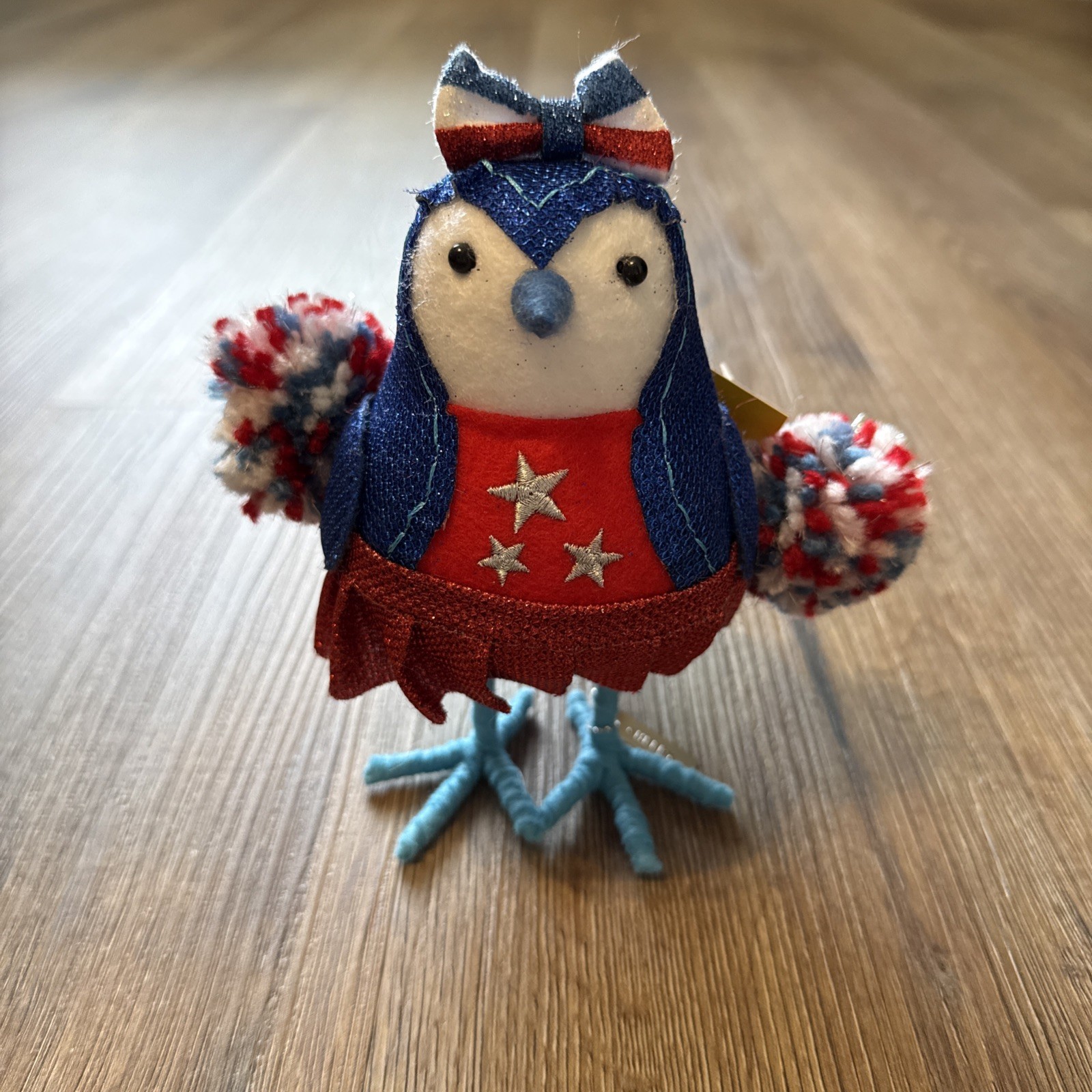 Featherly Friends Target Sun Squad Patriotic Bird Red White & Blue Girl Cheery Featherly Friends Target Sun Squad Patriotic Bird Red White & Blue Girl Cheery