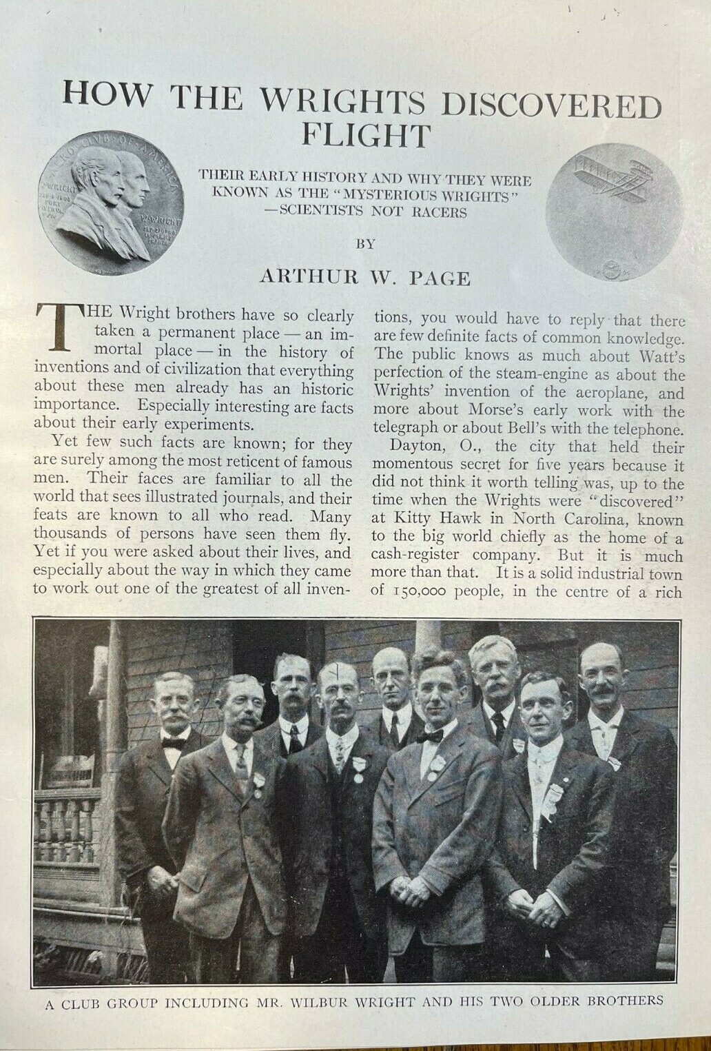 1910 How the Wright brothers Discovered Flight illustrated 1910 How the Wright brothers Discovered Flight illustrated