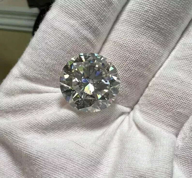 Certified Natural 2 Ct Round Cut White Diamond D Grade VVS1 + 1 Free Gift