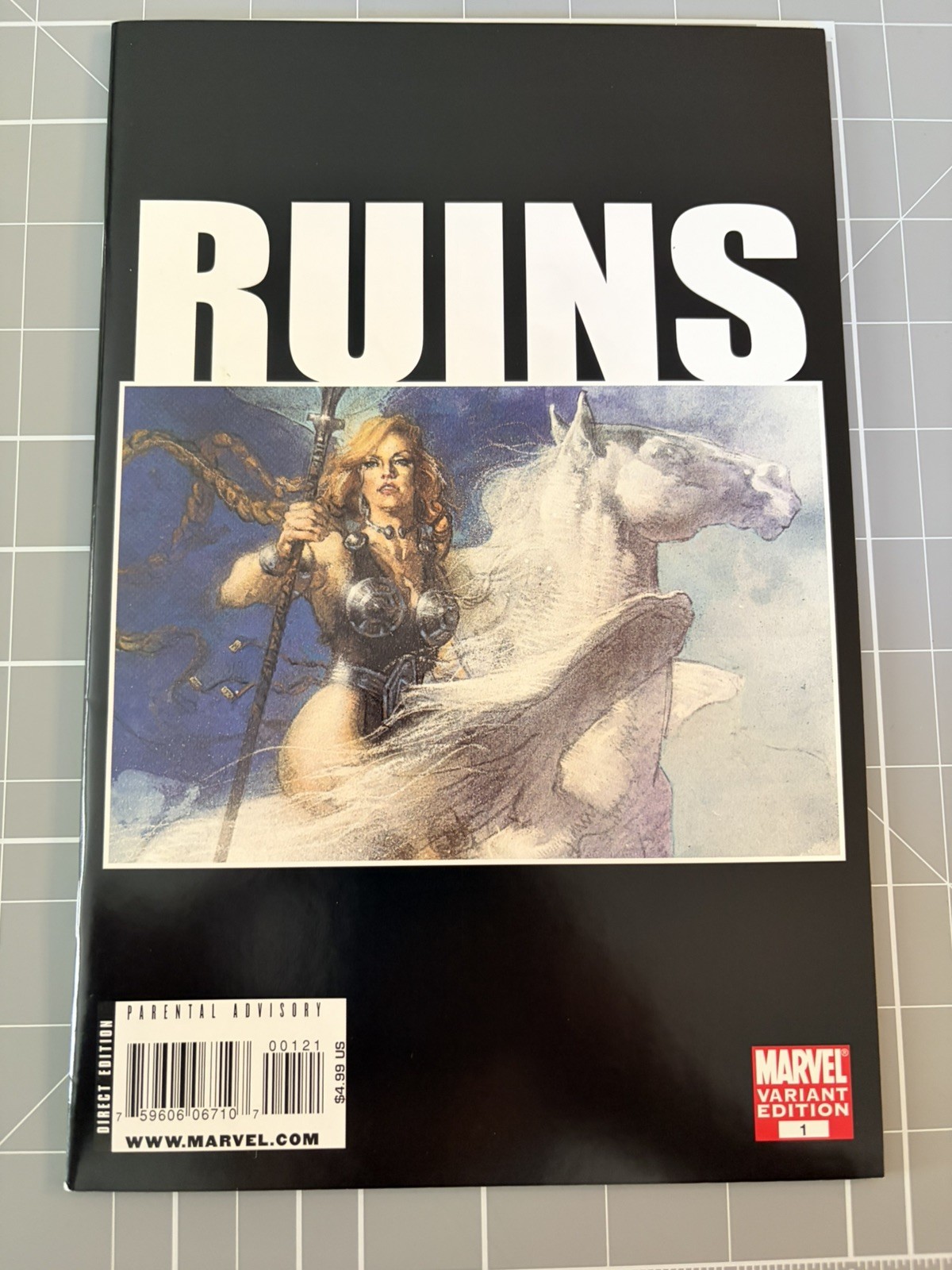 RUINS #1 - Nielsen Variant - Collects 1995 1-2 - Marvel 2009 RUINS #1 - Nielsen Variant - Collects 1995 1-2 - Marvel 2009
