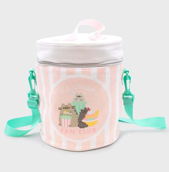 Pusheen Ice Cream Tub Shaped Cooler Thermal Bag New with tags Pusheen Ice Cream Tub Shaped Cooler Thermal Bag New with tags