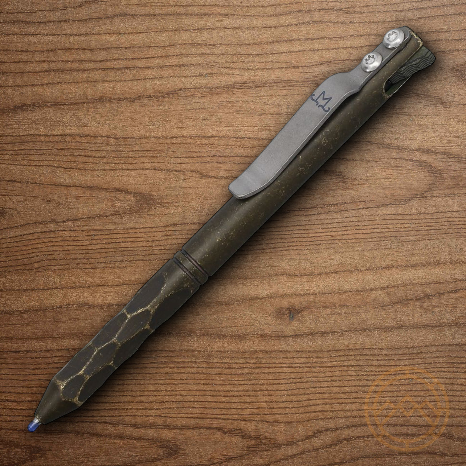 Maverick Flipper Universal Pen Sculpted Antique Parker Schmidt Fisher Pilot G2
