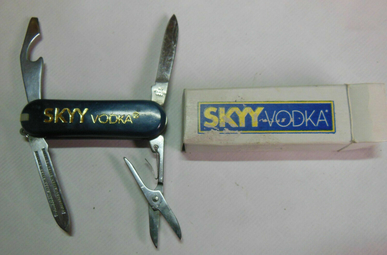 Skyy Vodka Pocket Multi Function Knife - New in Box