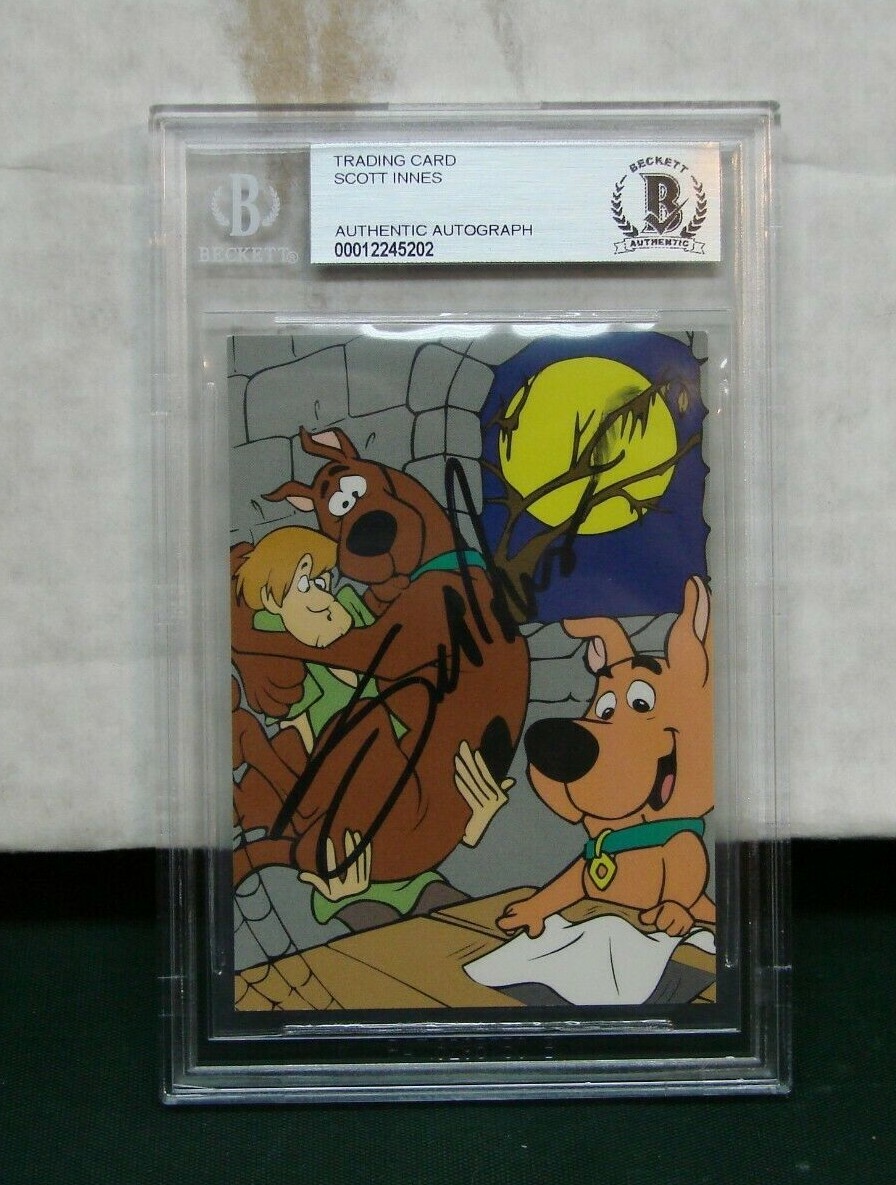 1994 Cardz Hanna-Barbera Classics Scrappy Card SIGNED SCOTT INNES BAS Beckett 1994 Cardz Hanna-Barbera Classics Scrappy Card SIGNED SCOTT INNES BAS Beckett