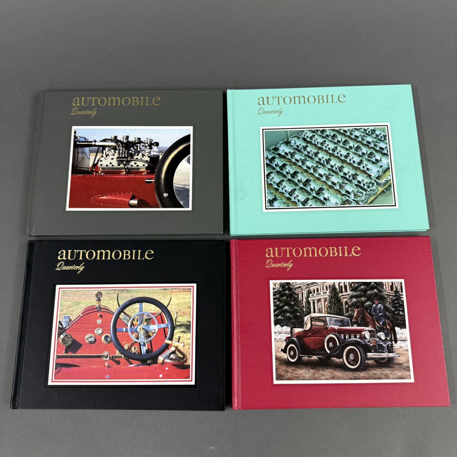 AQ Automobile Quarterly Vol 34 Complete Set 1 2 3 4 Hardcover 1995 Vintage Car AQ Automobile Quarterly Vol 34 Complete Set 1 2 3 4 Hardcover 1995 Vintage Car