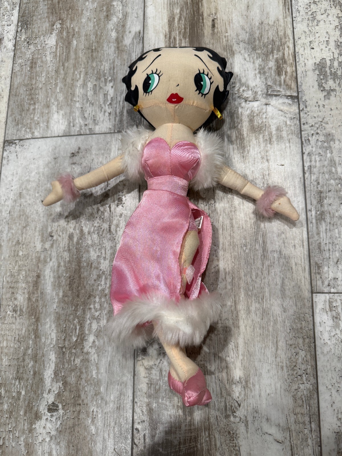 Vintage 1999 Betty Boop Glamour Betty Pink Doll Kellytoy Vintage 1999 Betty Boop Glamour Betty Pink Doll Kellytoy
