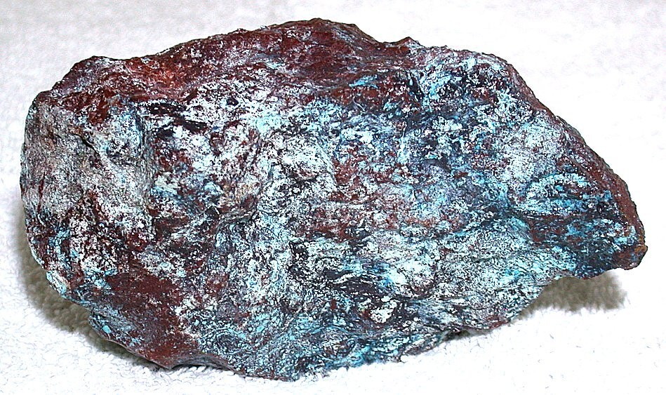 844 Gram Spiderweb Azurite Turquoise Cuprite Shattukite Cabochon Rough EBS5028