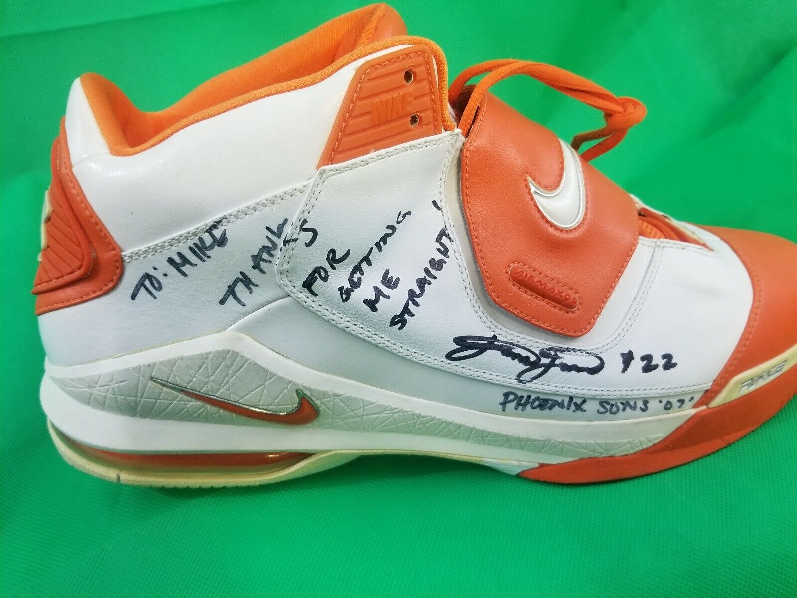 Phoenix Suns 2007 Autographed James Jones Shoe