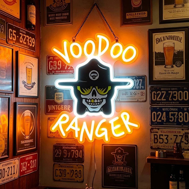 US STOCK Voodoo Ranger Beer LED Neon Sign 15\