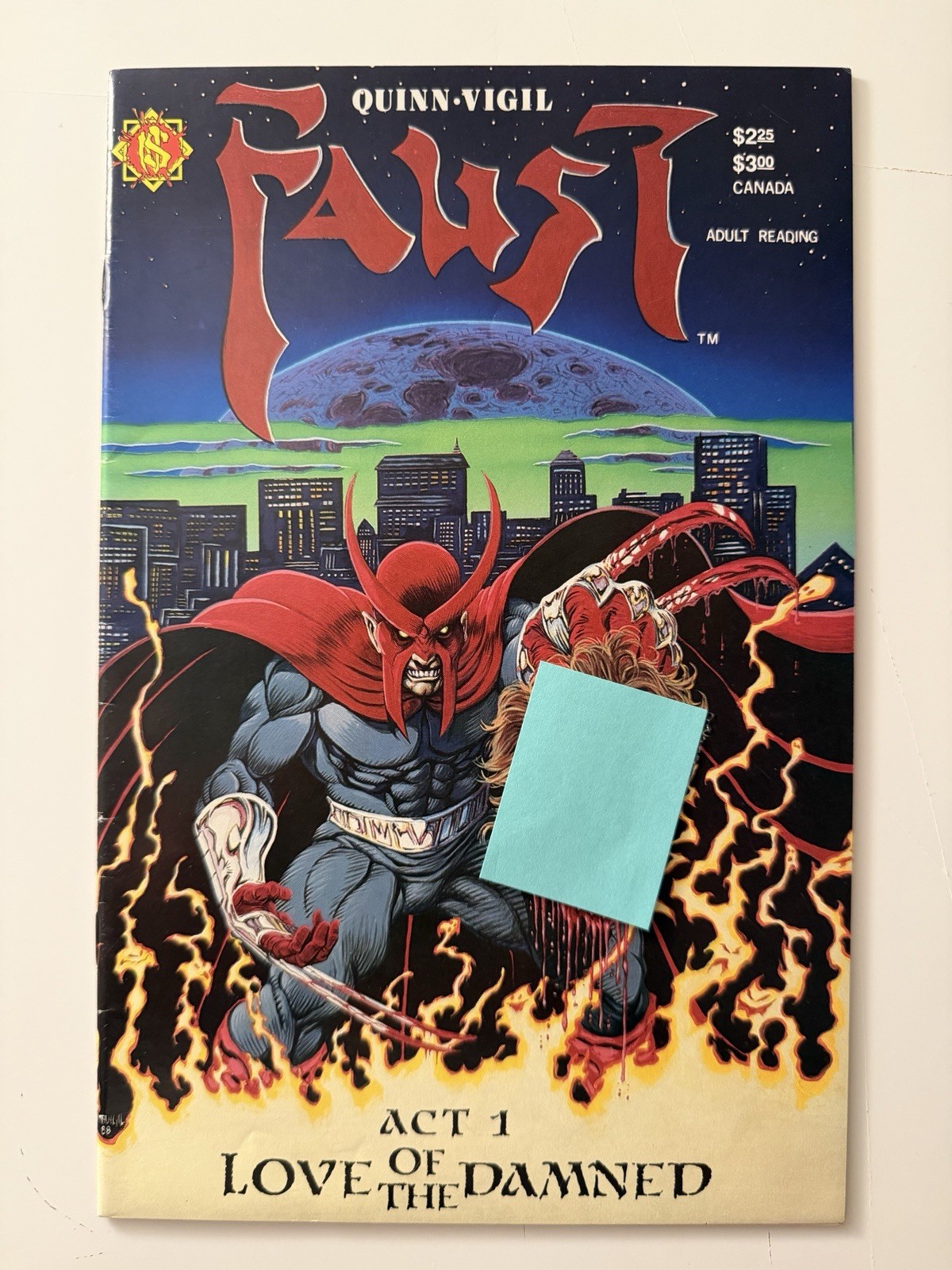 Faust Love Of The Damned #1  (North Star Comics) Tim Vigil VF
