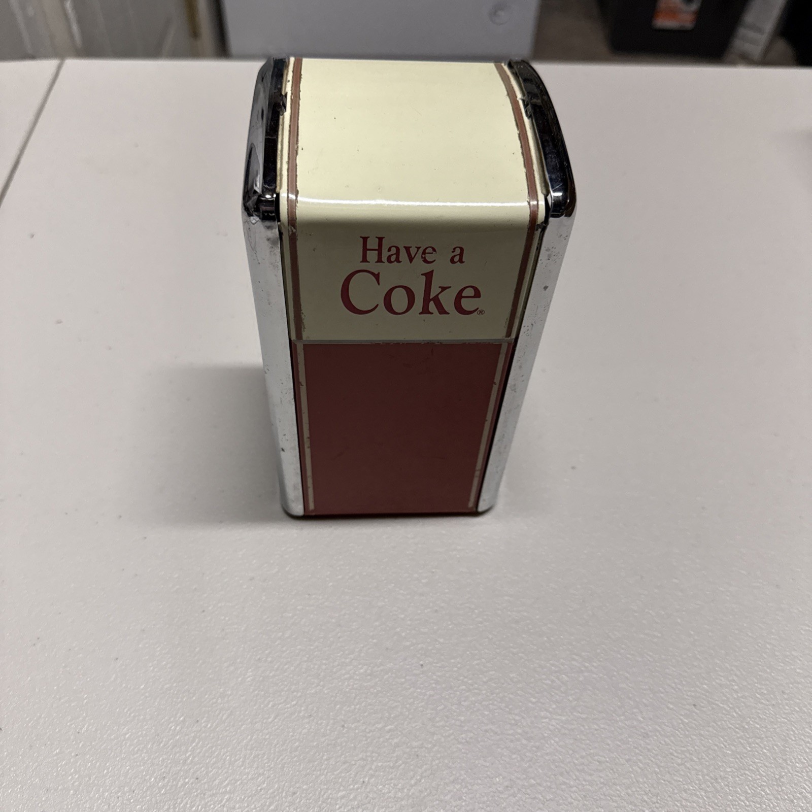 Vintage 1992 Have A Coke Coca~Cola Brand Napkin Holder Dispenser Retro Diner