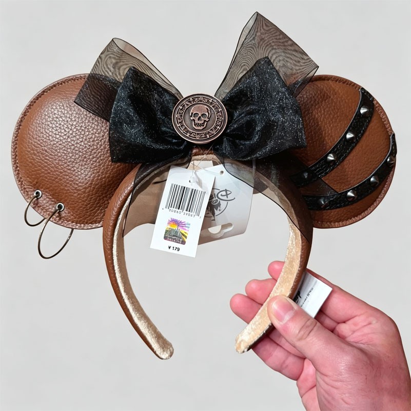 Authentic Disney 2024 Pirates of The Caribbean Brown Minnie Mouse Ears Headband Authentic Disney 2024 Pirates of The Caribbean Brown Minnie Mouse Ears Headband