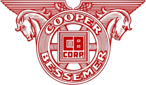 1929 Cooper Bessemer Engines Horse Logo NEW Sign 28 1929 Cooper Bessemer Engines Horse Logo NEW Sign 28