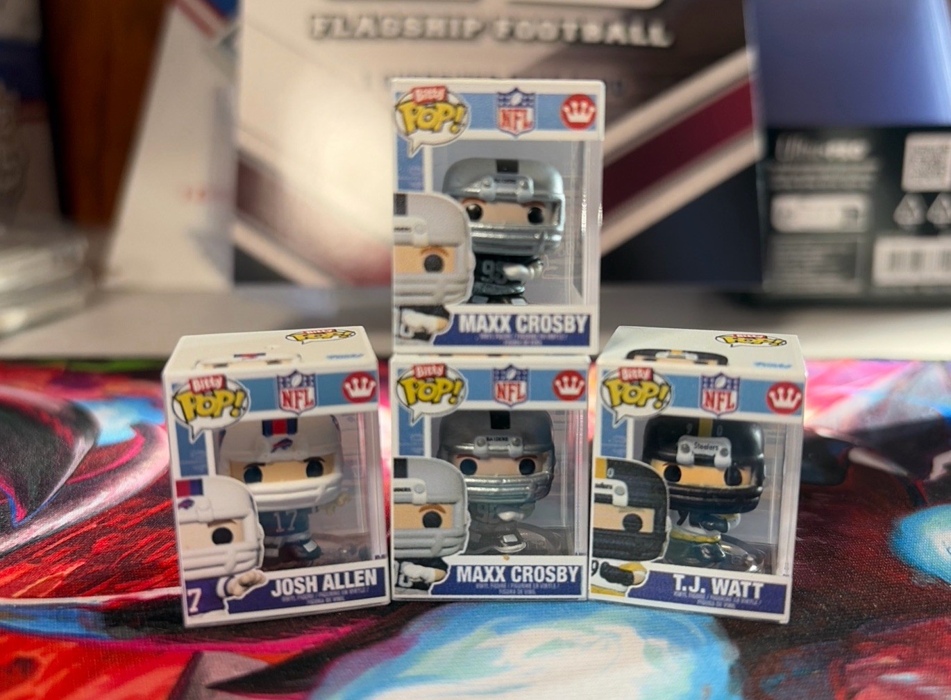 2026 Topps Flagship Football | Funko Bitty Pops | Fast Shipping | Lot of 4 2026 Topps Flagship Football | Funko Bitty Pops | Fast Shipping | Lot of 4