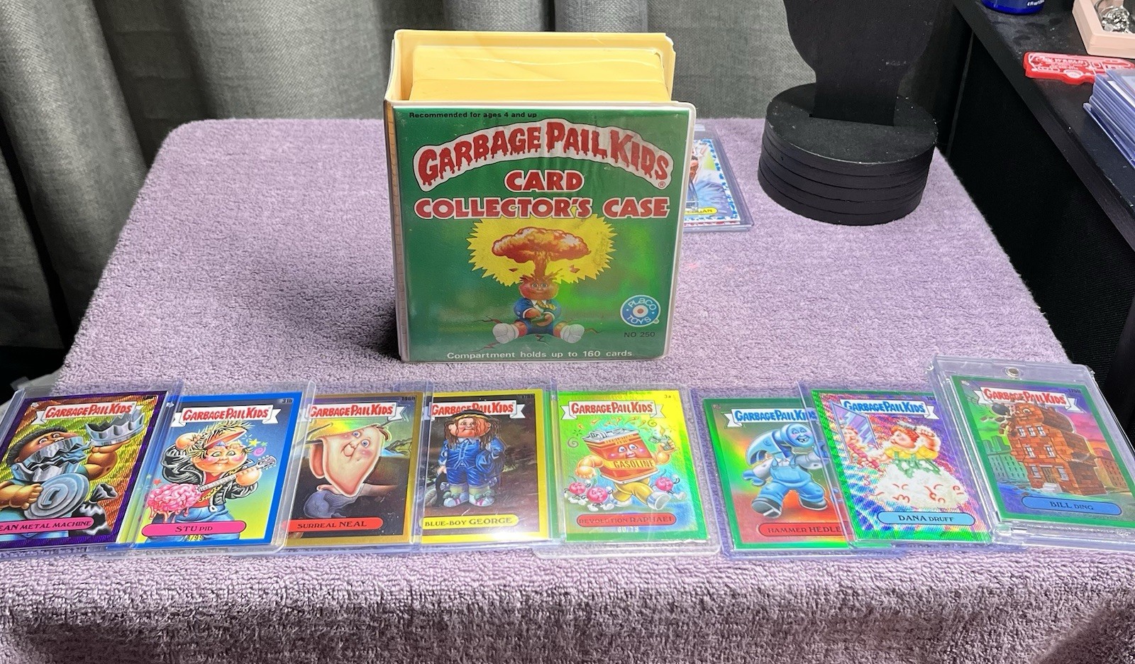 1980’s VTG GPK Collector Case,8 RARE Serial Number Stamped Cards Refractors READ 1980’s VTG GPK Collector Case,8 RARE Serial Number Stamped Cards Refractors READ