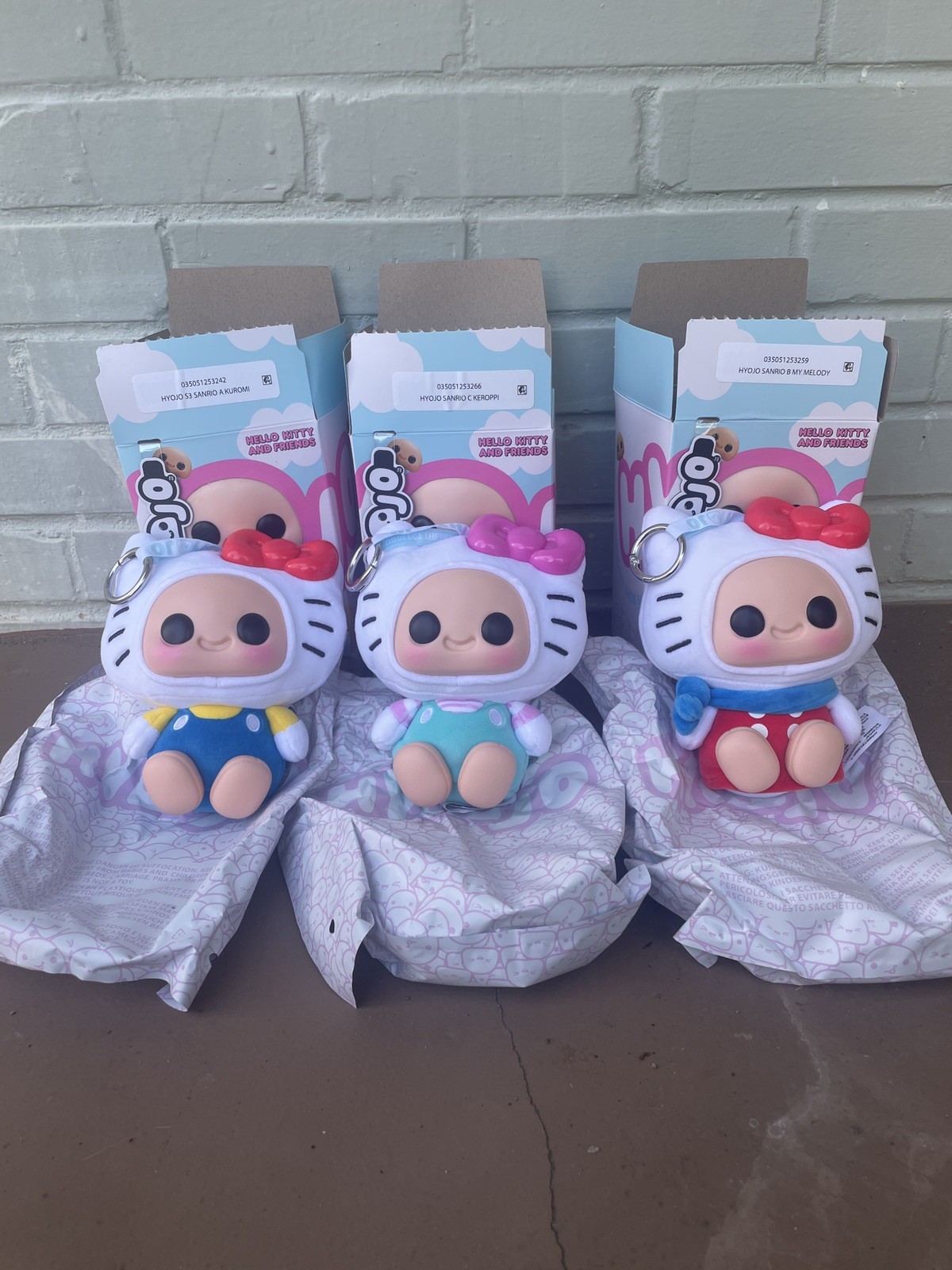Lot of 3 Hyojo Sanrio Pink All Hello Kitty Opened Box HTF Lot of 3 Hyojo Sanrio Pink All Hello Kitty Opened Box HTF