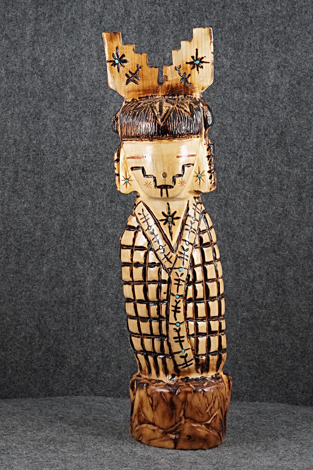 Corn Maiden Zuni Fetish Carving - Tony Mackel Corn Maiden Zuni Fetish Carving - Tony Mackel