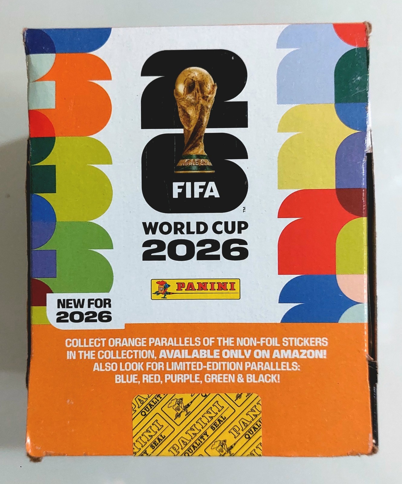 Panini FIFA World Cup 2026 AMAZON EXCLUSIVE Box 50 PACKETS - Suit Clutch Panini FIFA World Cup 2026 AMAZON EXCLUSIVE Box 50 PACKETS - Suit Clutch