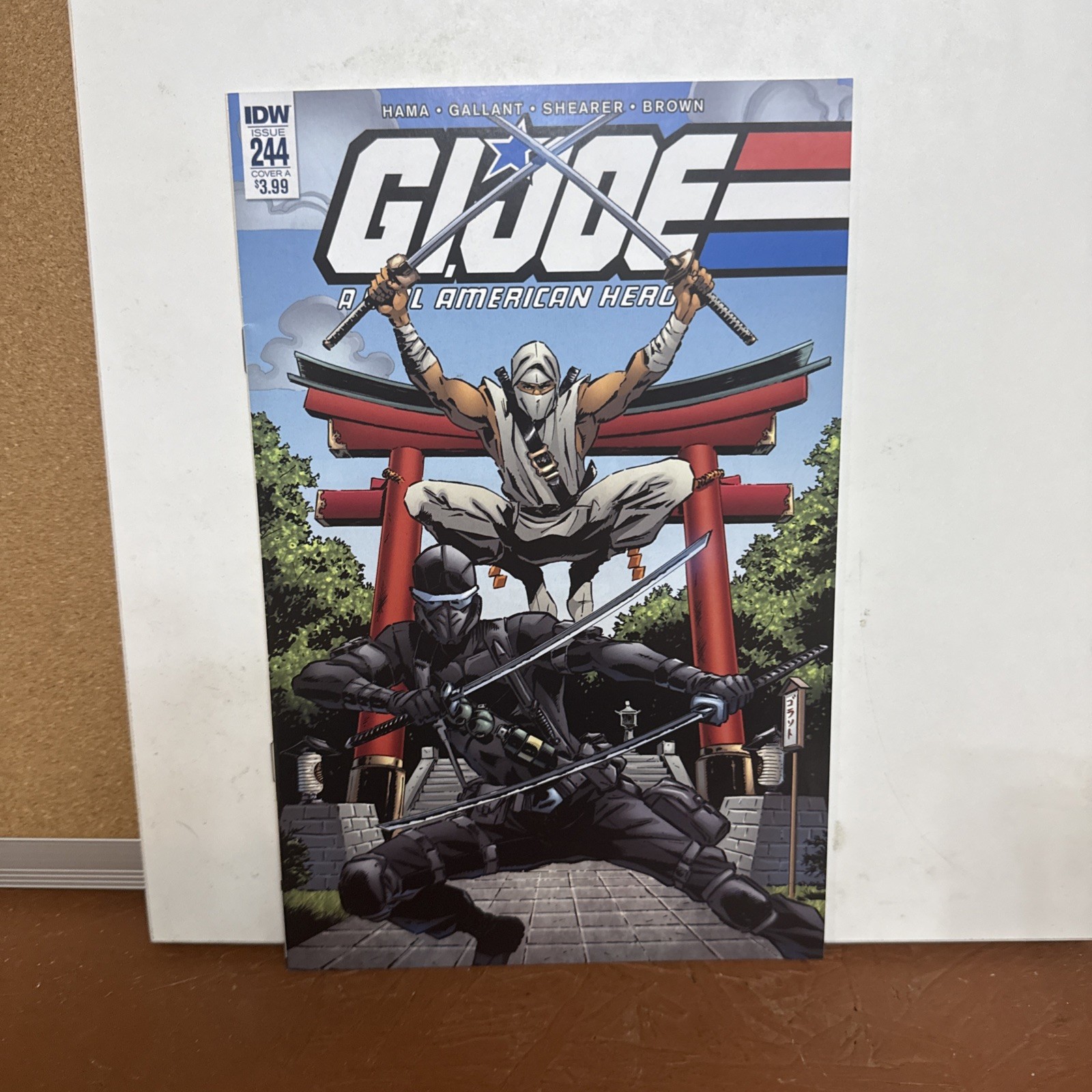 gi joe a real american hero 244 Rare Cover A gi joe a real american hero 244 Rare Cover A
