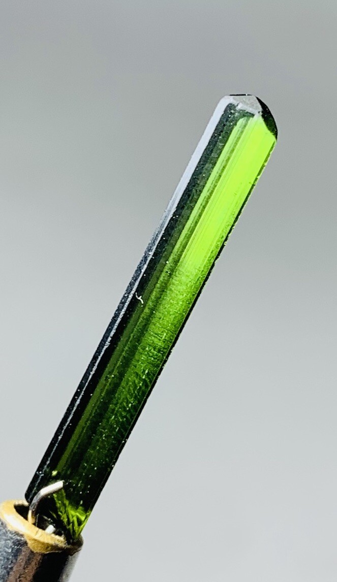 2.15Ct beautiful Natural Green Color Tourmaline Crystal From Afghanistan 2.15Ct beautiful Natural Green Color Tourmaline Crystal From Afghanistan