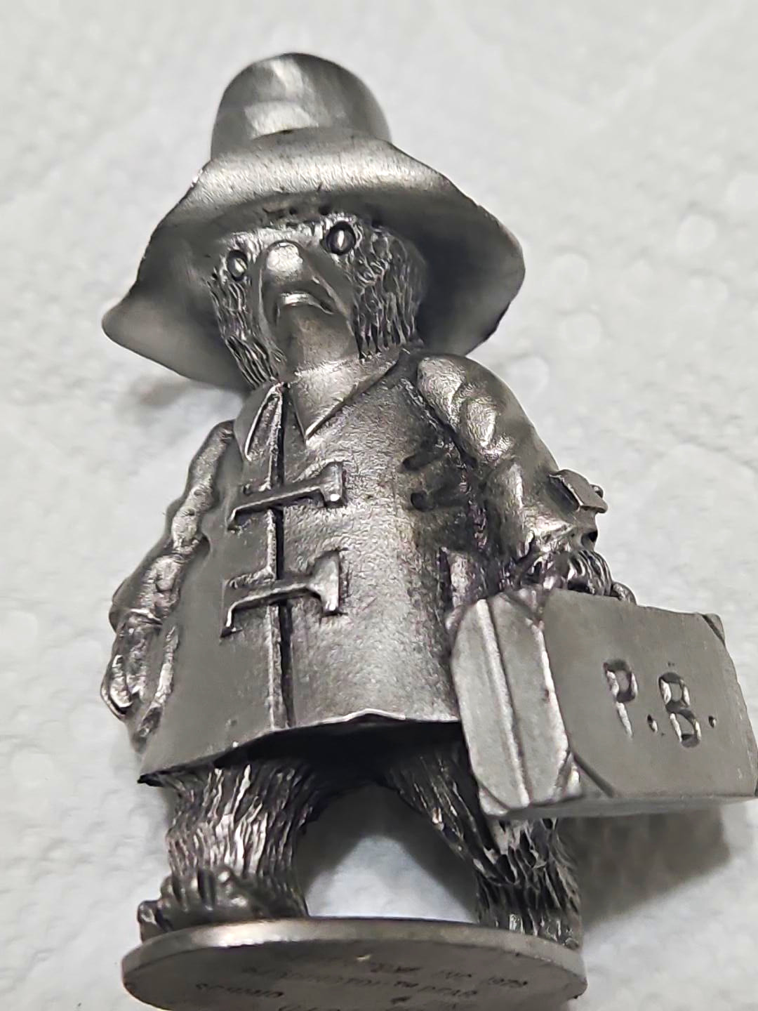 Vintage 1978 Pewter Paddington Bear Figurine Vintage 1978 Pewter Paddington Bear Figurine