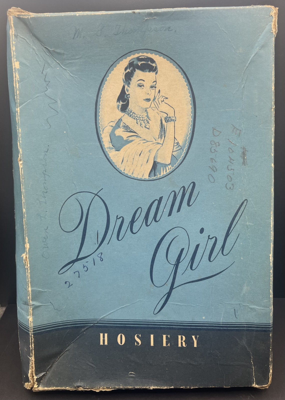 Vintage 1950s EMPTY BOX ~ Ely & Walker St. Louis DREAM GIRL HOSIERY Vintage 1950s EMPTY BOX ~ Ely & Walker St. Louis DREAM GIRL HOSIERY