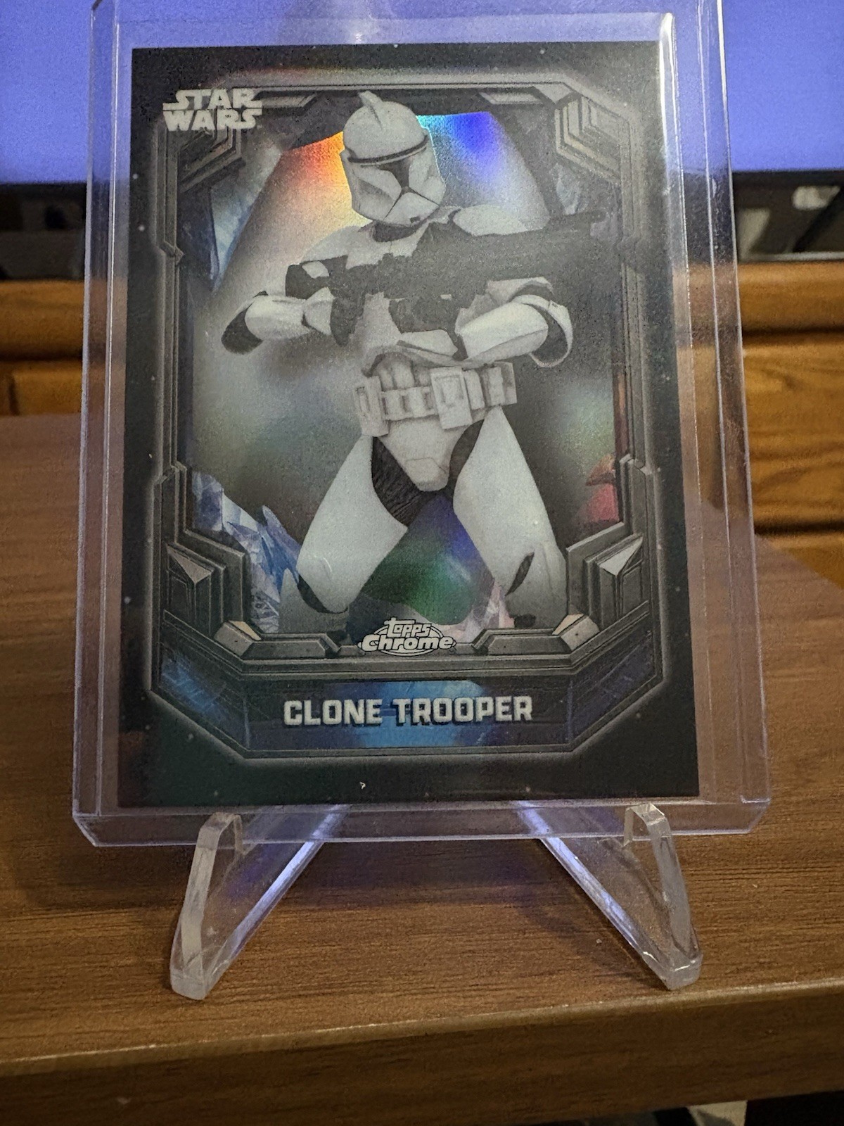2026 Topps Chrome Star Wars Cosmic Crystals Clone Trooper SSP CASE HIT #COS-48