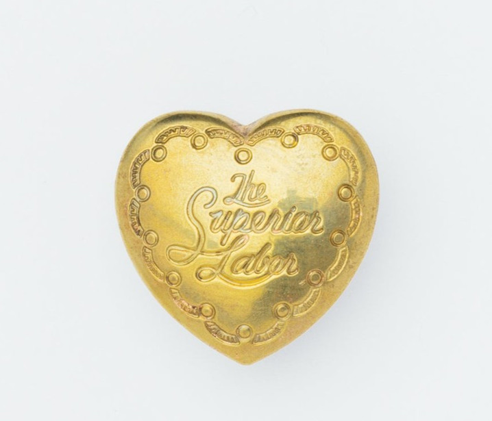 THE SUPERIOR LABOR TSL Kurashiki Brass Heart Charm Japan Limited Rare
