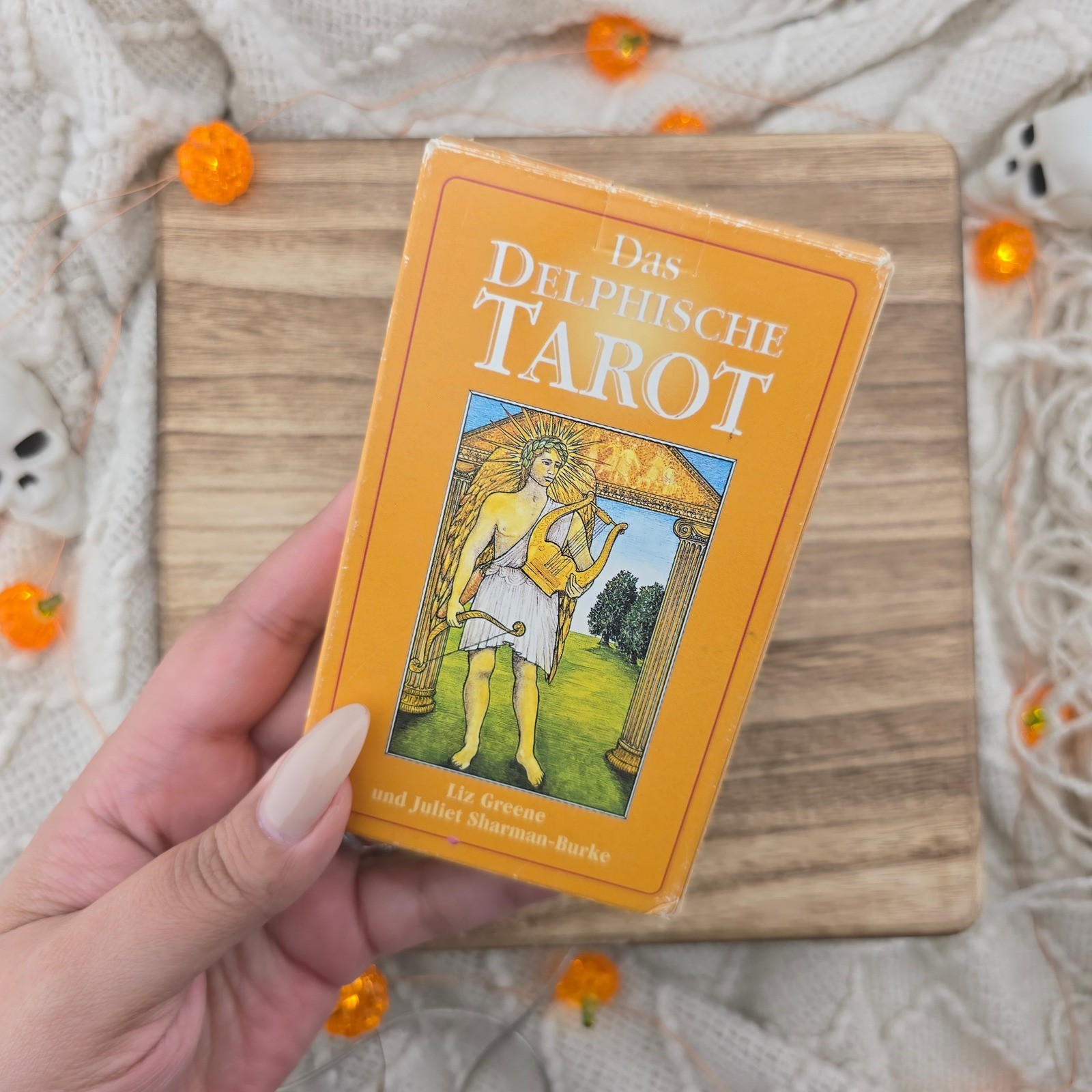Das Delphische Tarot Cards 78 Card Complete Deck 1986 Vintage Liz Greene Das Delphische Tarot Cards 78 Card Complete Deck 1986 Vintage Liz Greene