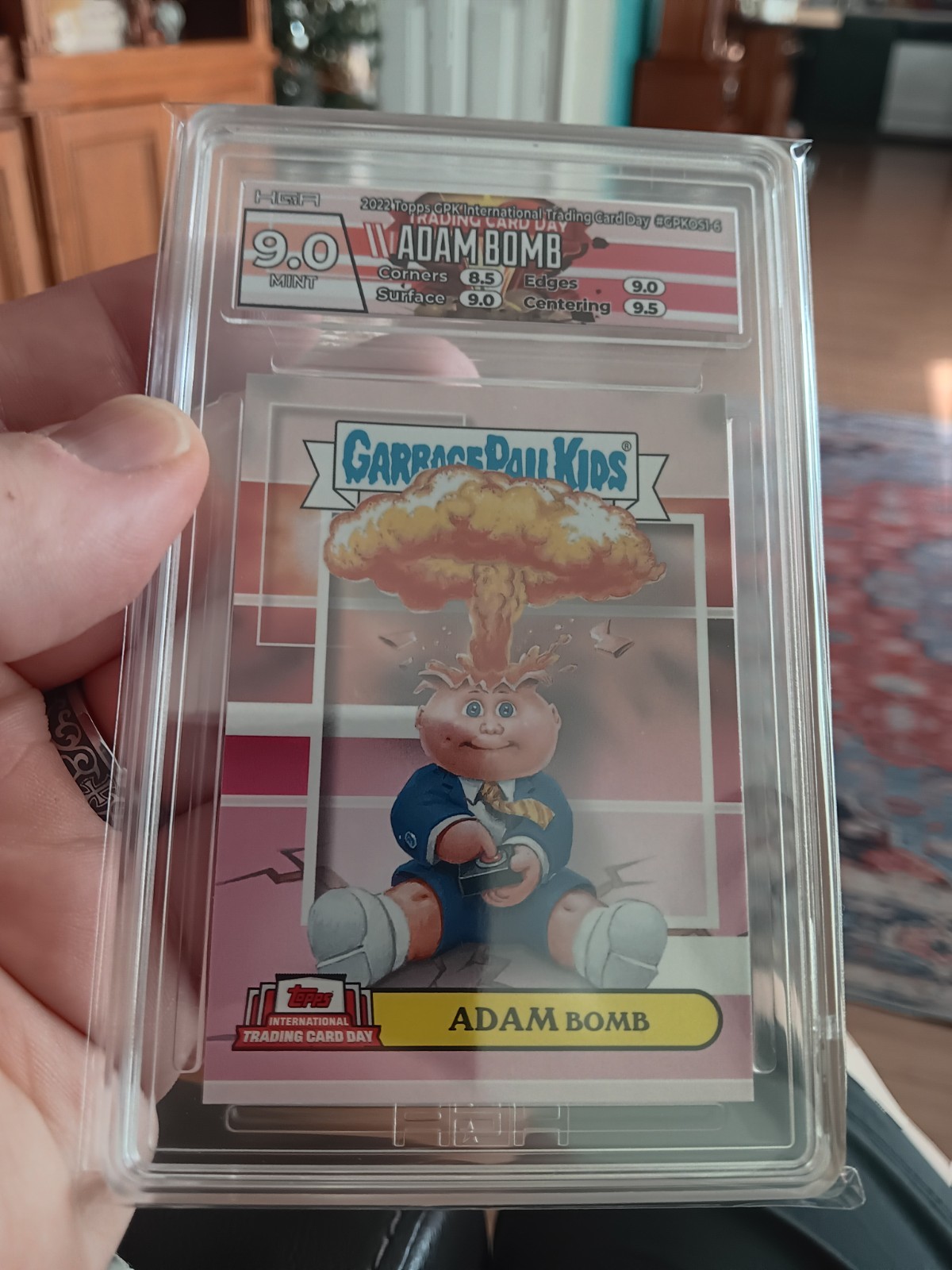 2022 Topps Garbage Pail Kids International Trading Card Day Adam Bomb GPKOS1-6 2022 Topps Garbage Pail Kids International Trading Card Day Adam Bomb GPKOS1-6