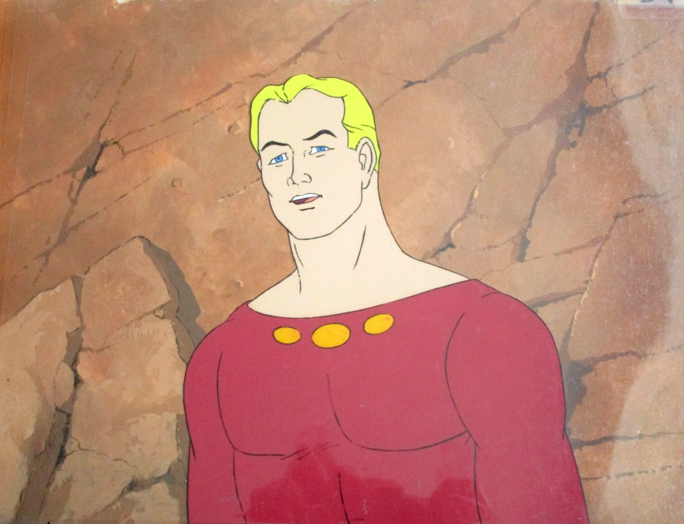 FLASH GORDON 1979 Filmation ORIGINAL PRODUCTION drawing CEL + PROD BACKGROUND FLASH GORDON 1979 Filmation ORIGINAL PRODUCTION drawing CEL + PROD BACKGROUND