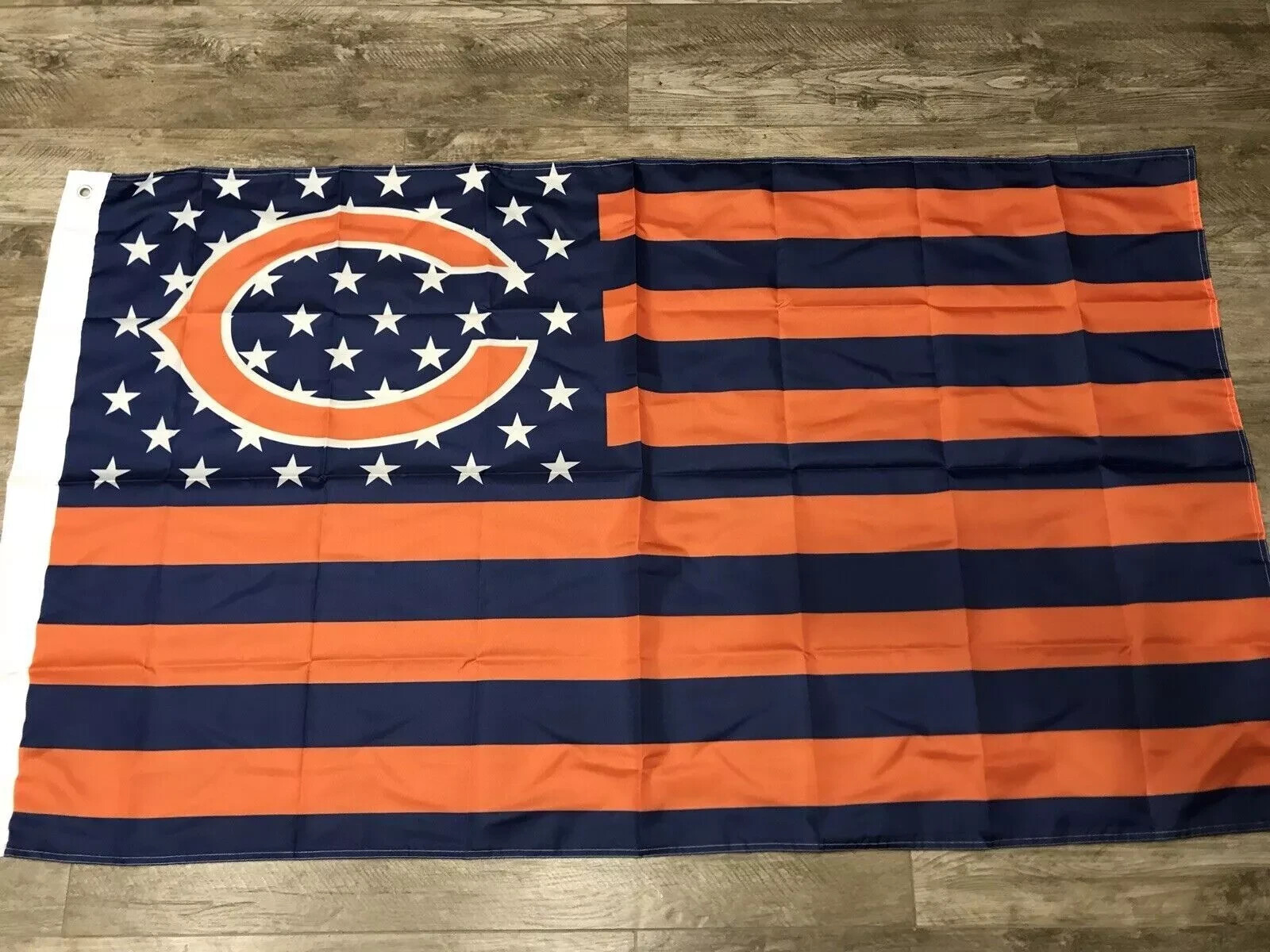 Chicago Bears American FLAG 3X5 Banner American Football Williams Moore Chicago Bears American FLAG 3X5 Banner American Football Williams Moore