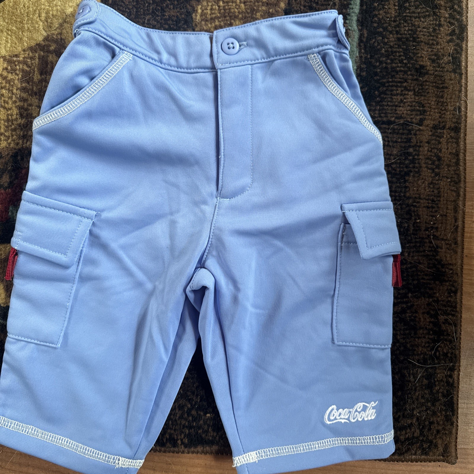 Coca Cola 0-3 Months Coke Vintage Rare Baby Newborn NB Boys Active Pants Nylon Coca Cola 0-3 Months Coke Vintage Rare Baby Newborn NB Boys Active Pants Nylon