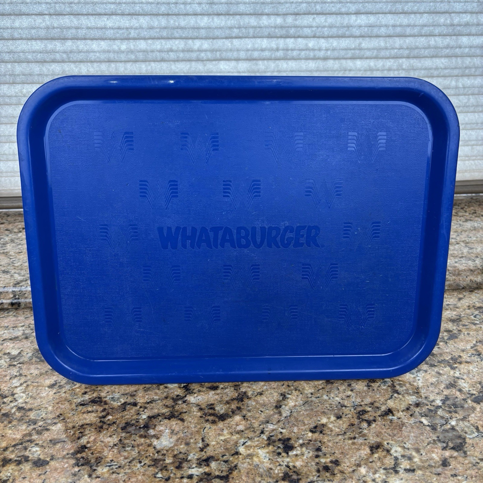 RARE Vintage Whataburger Serving Tray BLUE Carlisle from 1990s-2000 Fast Food RARE Vintage Whataburger Serving Tray BLUE Carlisle from 1990s-2000 Fast Food