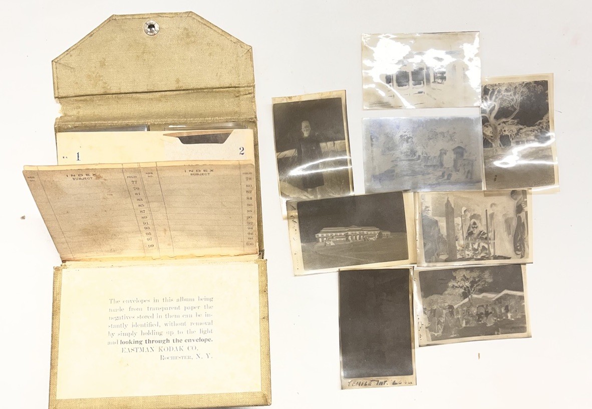 Vintage Eastman Kodak Negative Album 40+ Original India Photographs Belgaum