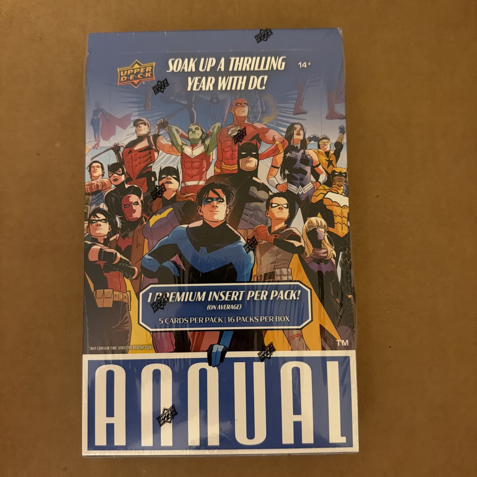2023-24 Upper Deck DC Annual Hobby Box SEALED π₯ 2023-24 Upper Deck DC Annual Hobby Box SEALED π₯