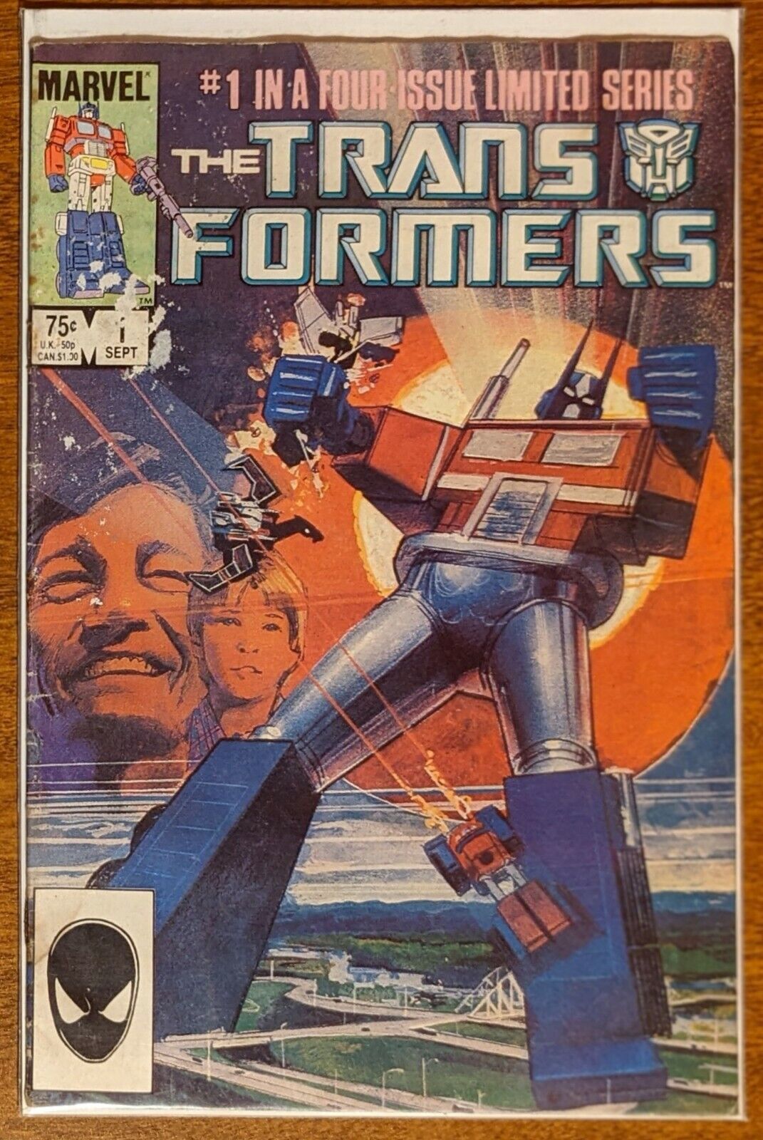 TRANSFORMERS Vol 1 #1 (Marvel Comics, 1984) Optimus Prime