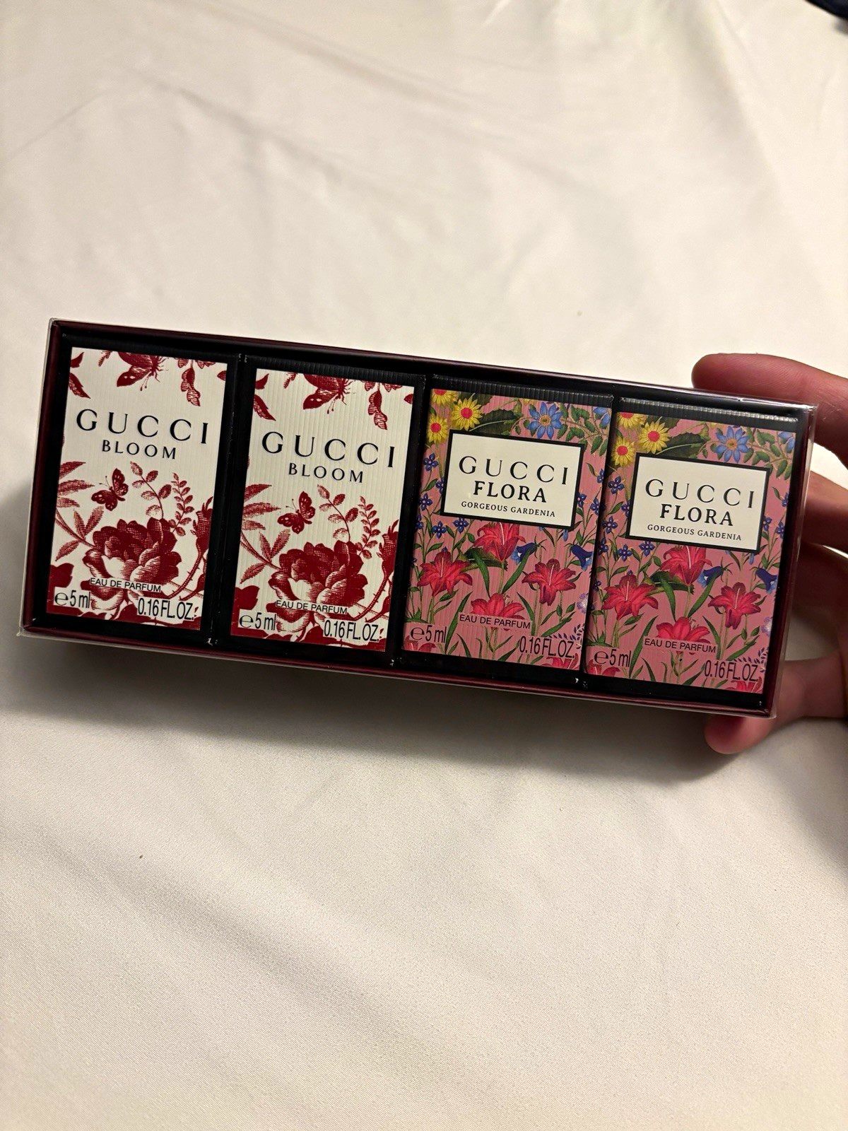 Gucci Bloom & Flora Gorgeous Gardenia Eau de Parfum Miniatures Set Gucci Bloom & Flora Gorgeous Gardenia Eau de Parfum Miniatures Set