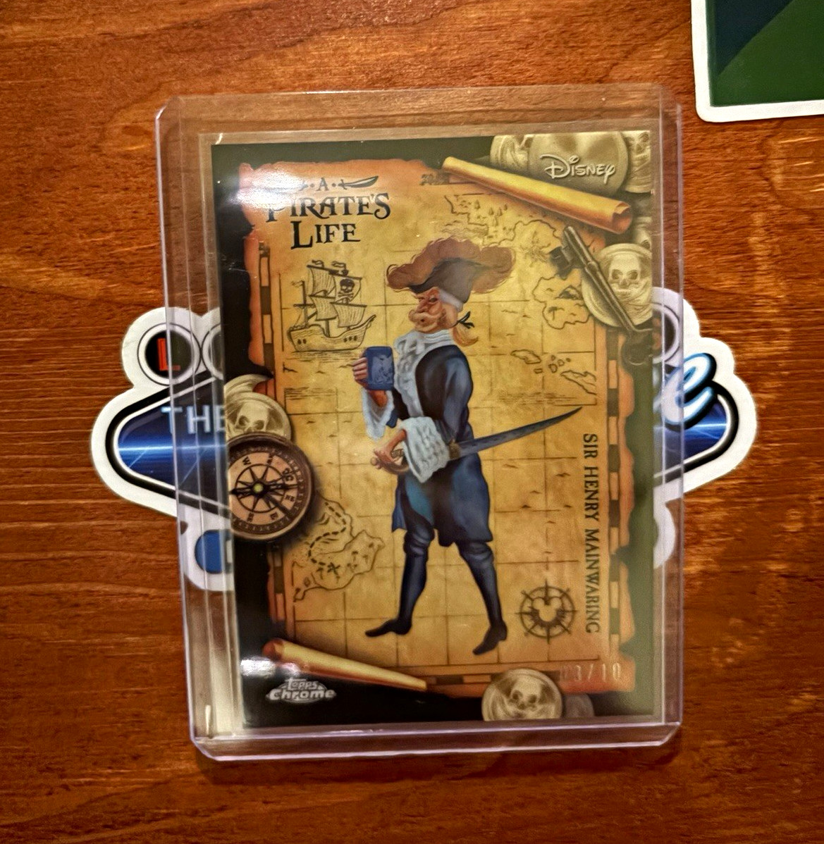 Topps 2021 Topps Chrome Disney A Pirate's Life Sir Henry Mainwaring PL-4 7/10 Topps 2021 Topps Chrome Disney A Pirate's Life Sir Henry Mainwaring PL-4 7/10