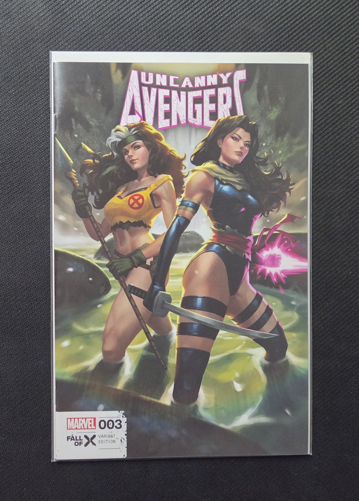UNCANNY AVENGERS #3 Exclusive EJIKURE Trade Dress ROGUE PSYLOCKE