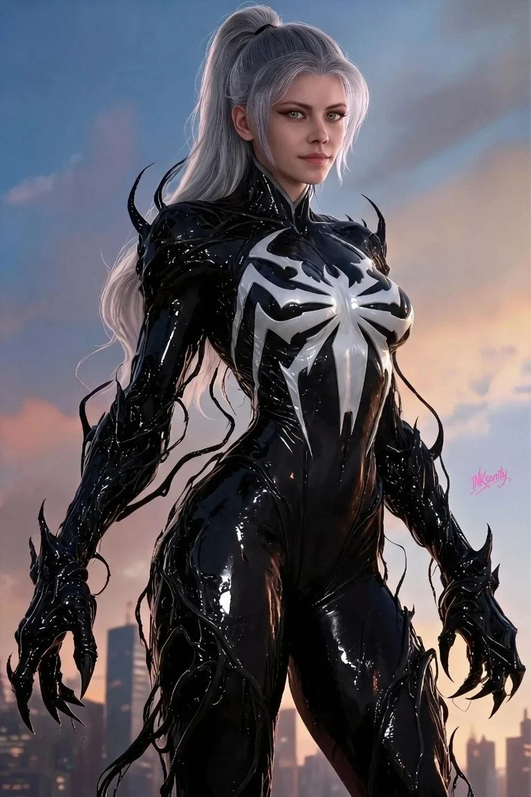 Black Cat Nine Lives One Symbiote Venomized Comic Ltd 100 COA Black Cat Nine Lives One Symbiote Venomized Comic Ltd 100 COA