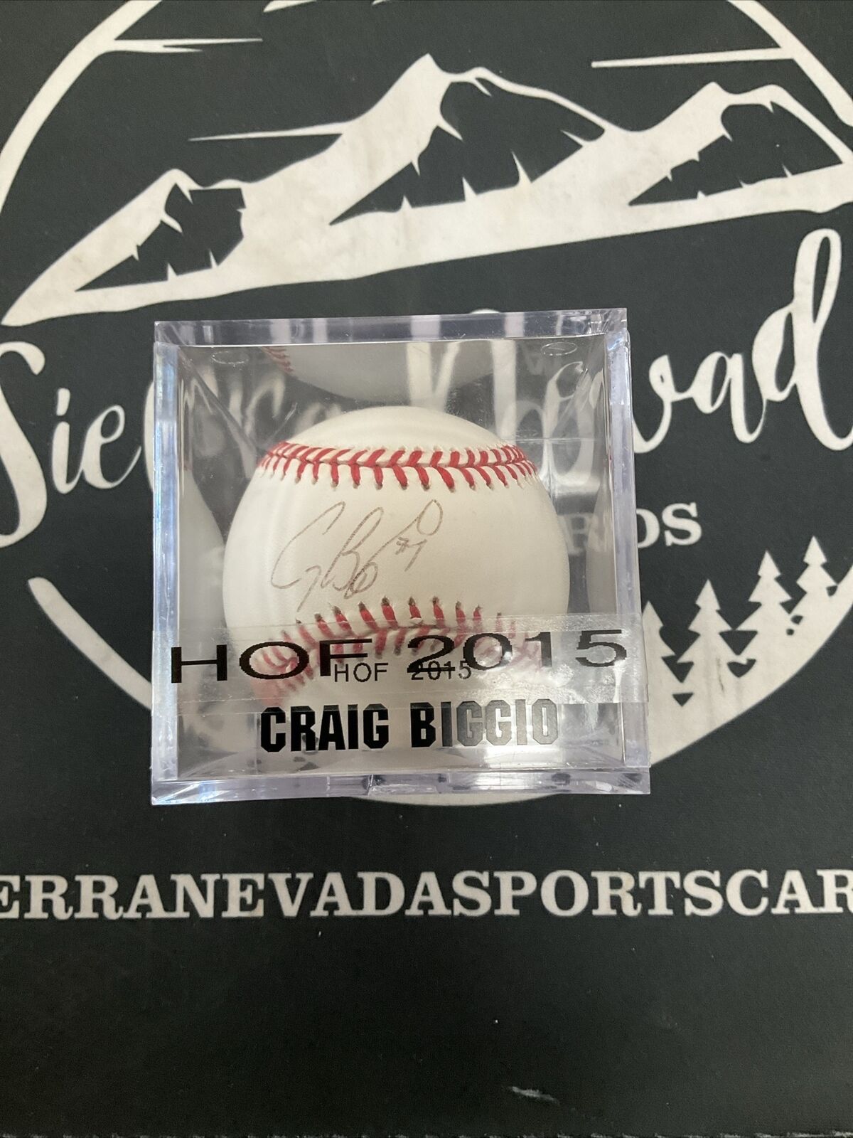 Craig Biggio Autographed Baseball 